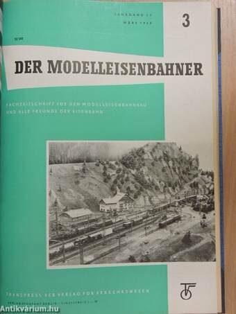 Der Modelleisenbahner Januar-Dezember 1968.