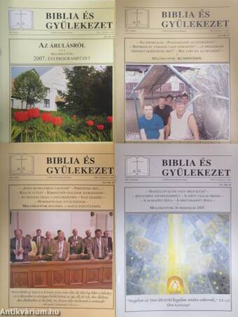 Biblia és gyülekezet 2007. április-december