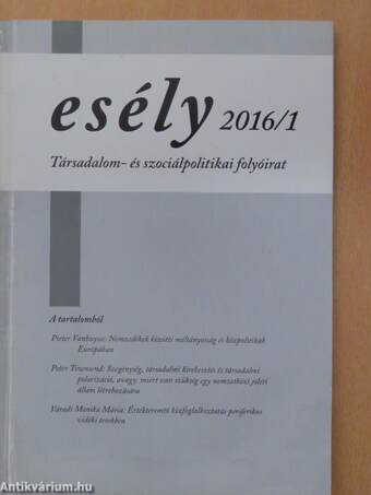 Esély 2016/1-6.