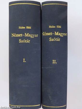 Német-magyar szótár I-II.