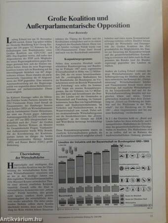 Informationen zur politischen Bildung 258