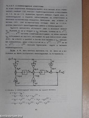 Hálózatok és rendszerek analízise 1.