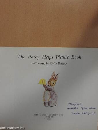 The Racey Helps Picture Book