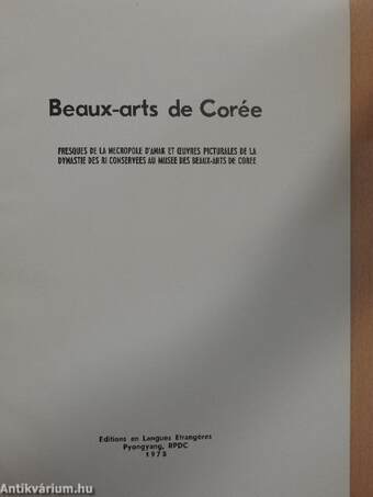 Beaux-arts de Corée