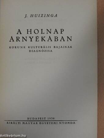 A holnap árnyékában