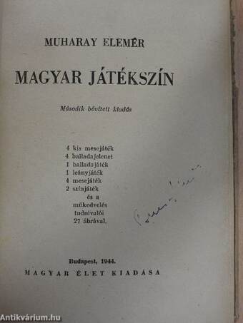 Magyar játékszín