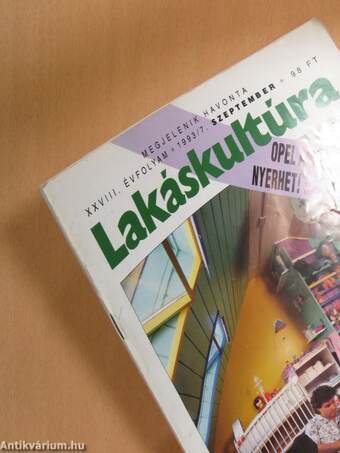 Lakáskultúra 1993. szeptember