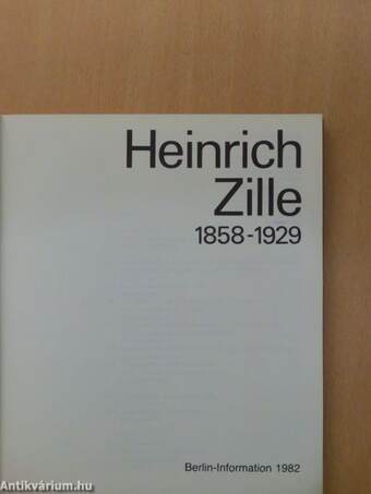 Heinrich Zille