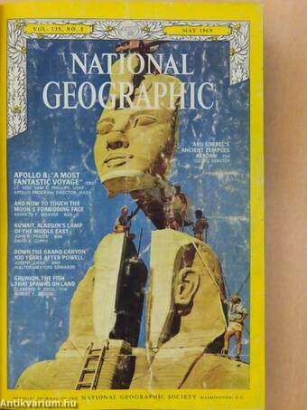 National Geographic 1969. (nem teljes évfolyam) I-II.