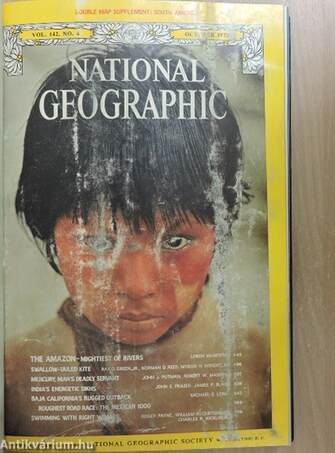 National Geographic 1972. I-II. (nem teljes évfolyam)