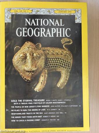 National Geographic January-December 1974 I-III.