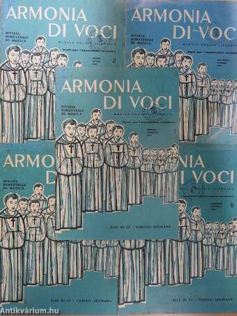 Armonia di Voci 1966. (nem teljes évfolyam)