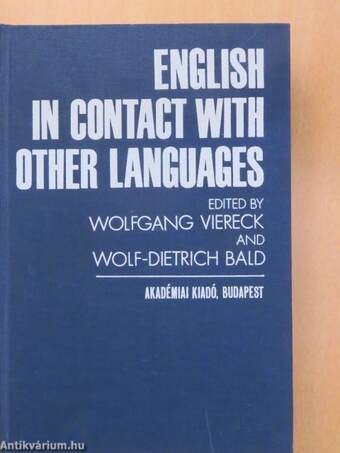 English in contact with other languages