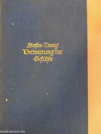 Verwirrung der Gefühle (gótbetűs)