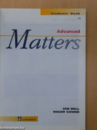 Matters - Advanced - Students' Book