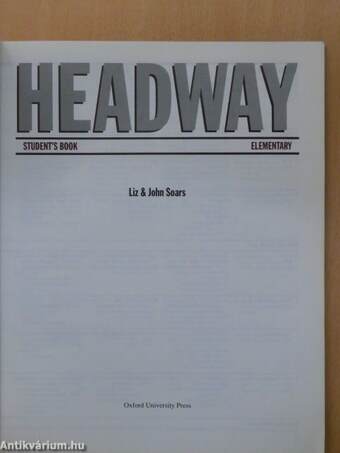 Headway - Elementary - Student's Book