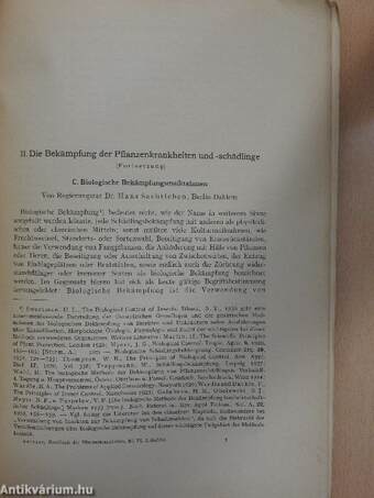 Handbuch der Pflanzenkrankheiten VI/3. (töredék)