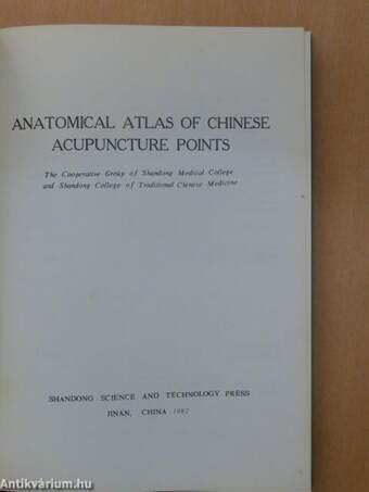 Anatomical Atlas of Chinese Acupuncture Points