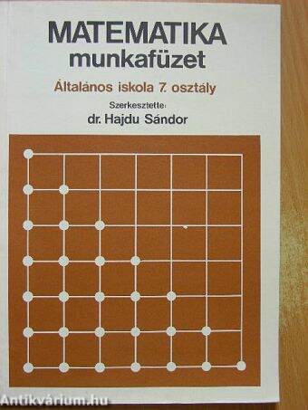 Matematika munkafüzet