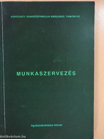 Munkaszervezés (aláírt példány)