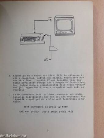 Felhasználói kézikönyv - Commodore 64
