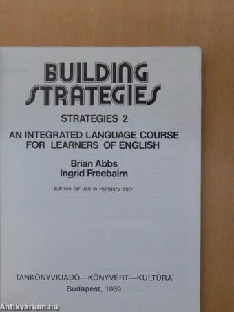 Building Strategies - Students' Book