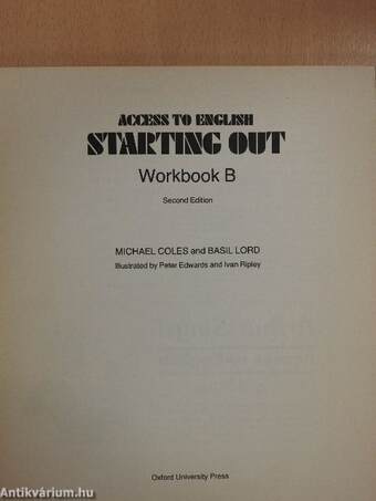 Starting Out - Workbook B