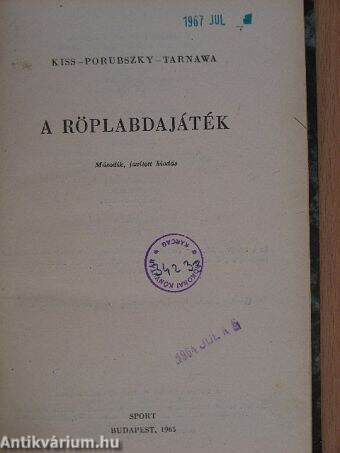 A röplabdajáték