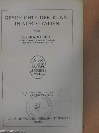 Geschichte der Kunst in Nord-Italien