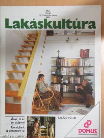 Lakáskultúra 1991. december-január