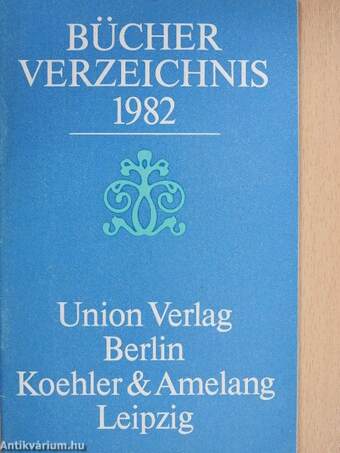 Bücherverzeichnis 1982