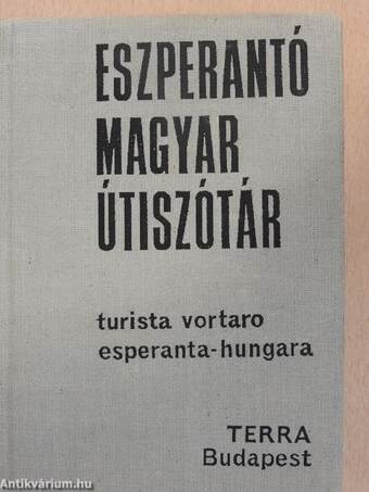 Eszperantó-magyar/magyar-eszperantó útiszótár