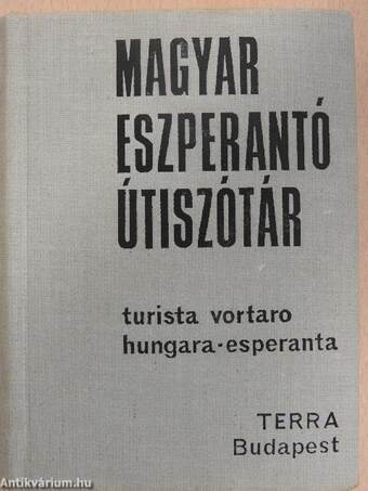 Eszperantó-magyar/magyar-eszperantó útiszótár