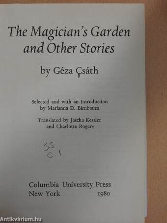 The Magician's Garden and Other Stories