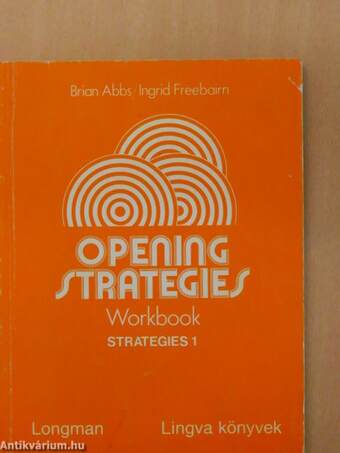 Opening Strategies - Workbook