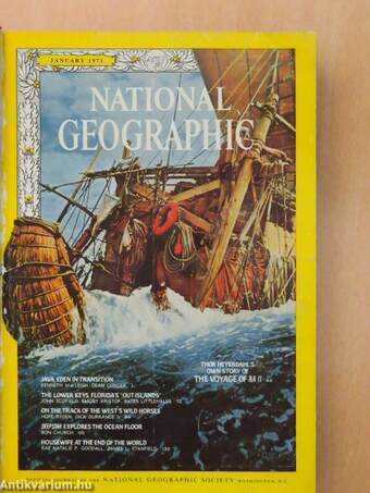 National Geographic January-April 1971.