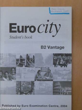 Euro City - B2 Vantage - Student's Book