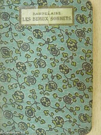 Les Beaux Sonnets (minikönyv)