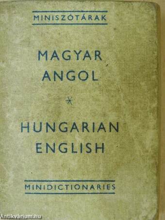 Magyar-angol miniszótár (minikönyv)