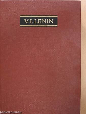 V. I. Lenin összes művei 54.