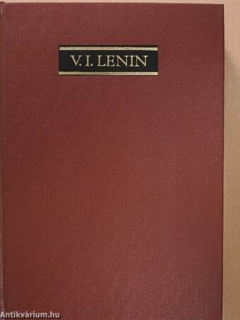 V. I. Lenin összes művei 55.