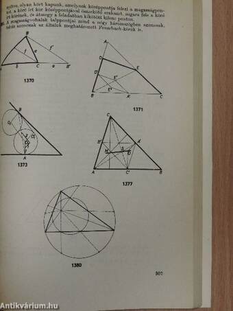 Geometriai feladatok gyűjteménye I.