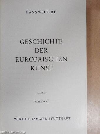 Geschichte der europäischen Kunst