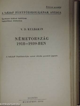 Németország és Ausztria 1815-1847-ben/Marx és Engels. A tudományos szocializmus keletkezése/Az 1848-as forradalom Németországban és az osztrák császárságban/Olaszország a bécsi kongresszus után/Ausztria-Magyarország 1870-1914 között