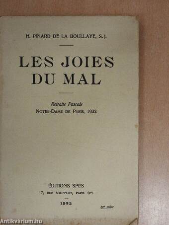 Les joies du Mal