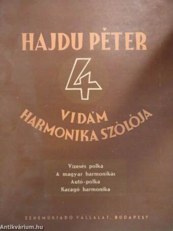 Hajdu Péter 4 vidám harmonika szólója