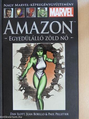 Amazon - Egyedülálló zöld nő
