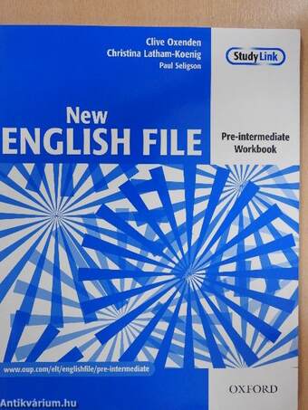 New English File - Pre-intermediate - Workbook - CD-vel