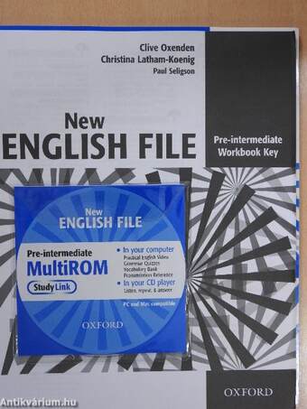 New English File - Pre-intermediate - Workbook - CD-vel