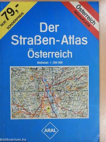 Der Straßen-Atlas von Aral Österreich